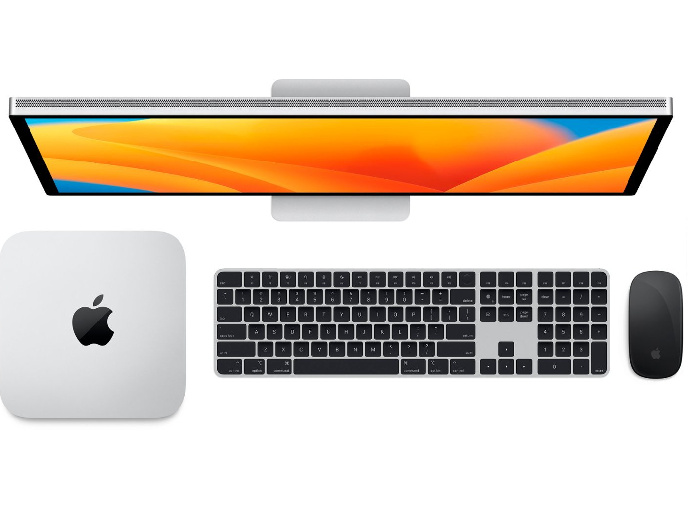 Apple - Mac mini Desktop - M2 Chip - 8GB Memory - 512GB SSD  - Silver